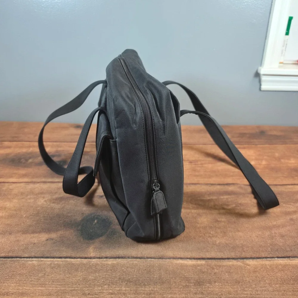 Citysac Laptop Messenger Bag Mens Womens OS Black Good Nylon Padded Commuter
